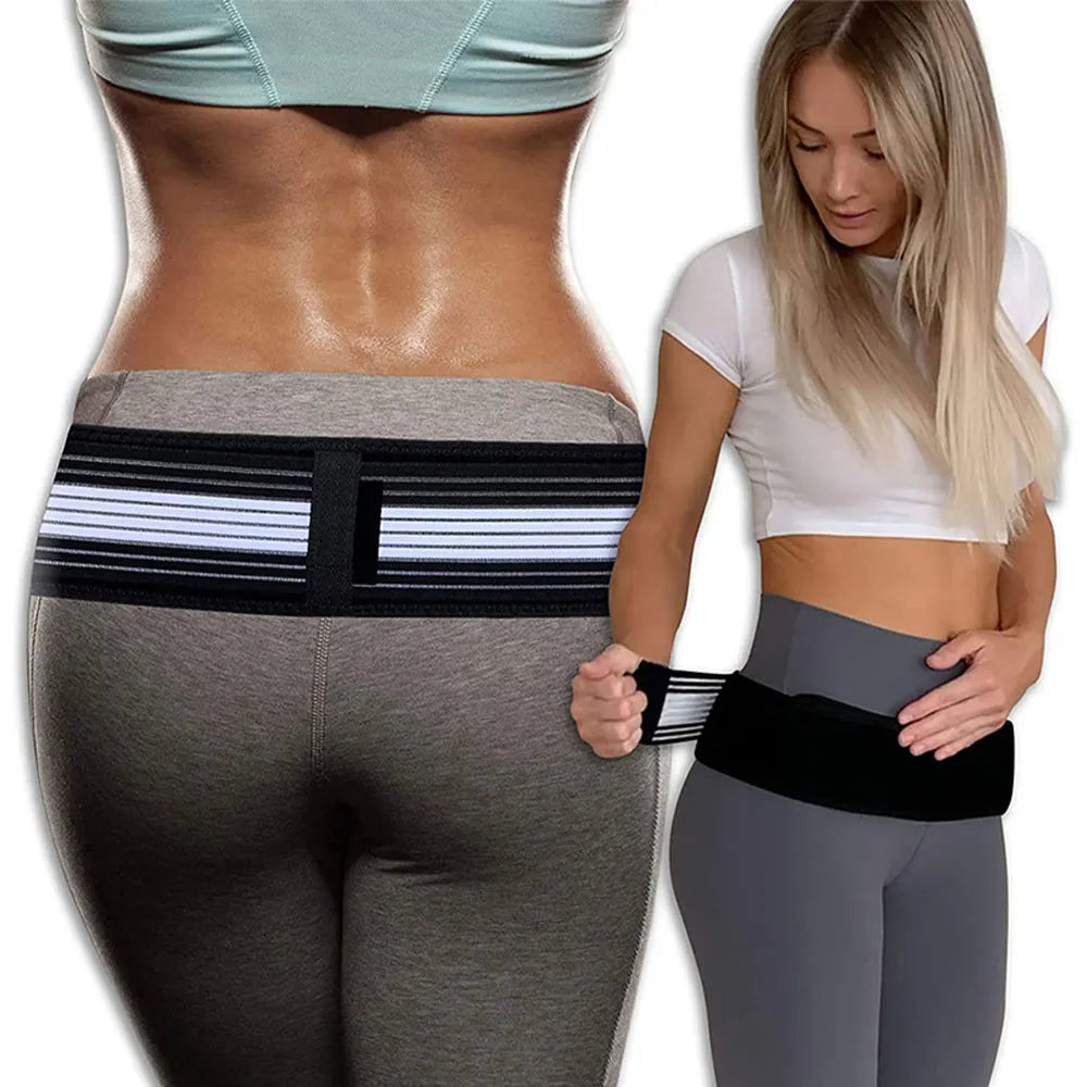 Sciatica & Lower Back Support – Adjustable SI Joint Hip Belt for Men & Women